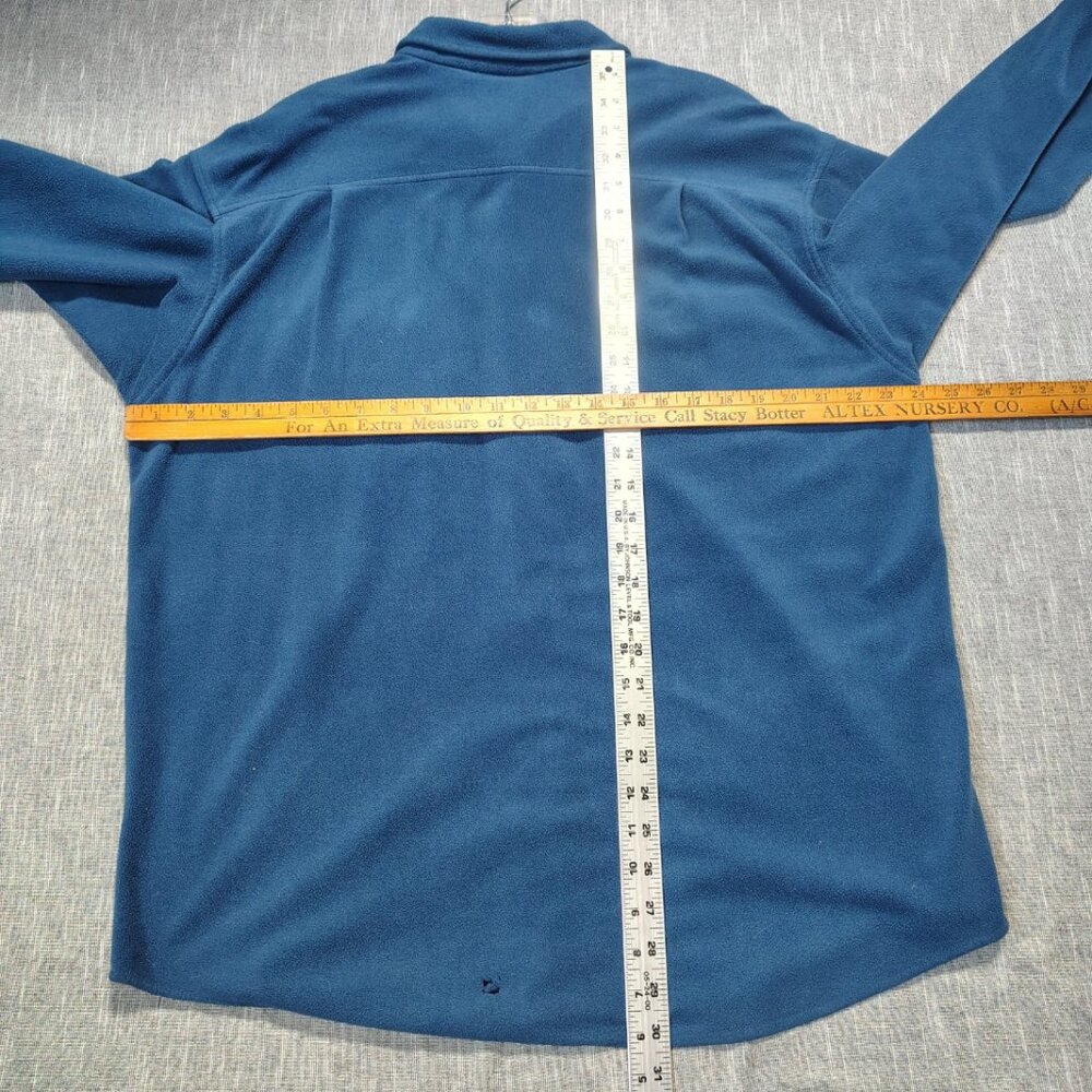Vintage Patagonia Fleece Overshirt Shirt Mens Large Blue Snap-T USA Long Sleeve - Picture 11 of 14